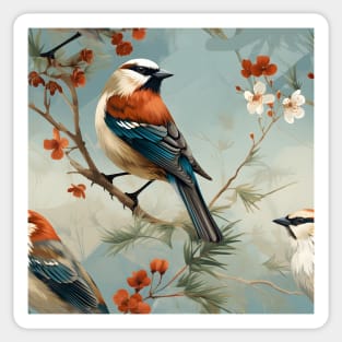 North American Birds - Sparrow Sticker